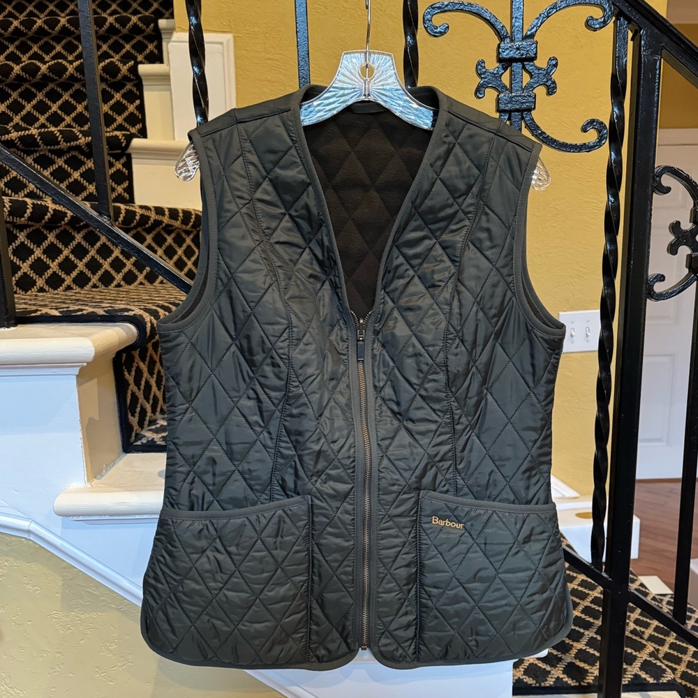 Barbour Ladies Fleece Lined Zip-in Vest
